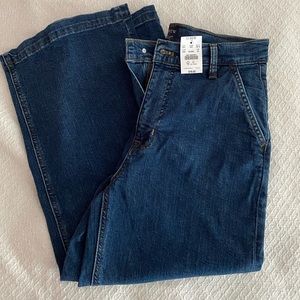 J. Crew Wide Leg Crop Jeans (new with tags!)